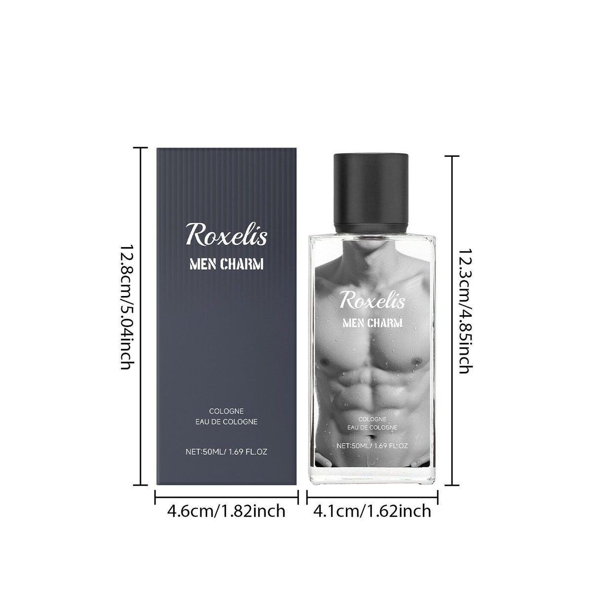 ROXELIS Men’s Cologne Personal Fragrance, 50 ml - view 2