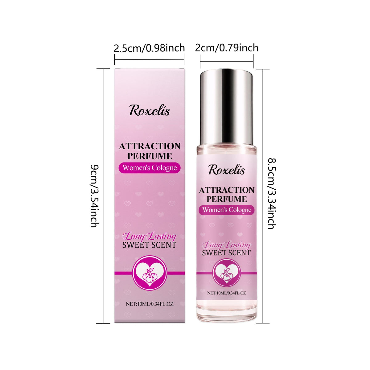 ROXELIS Cherry Cologne Personal Fragrance, 10 ml - view 5