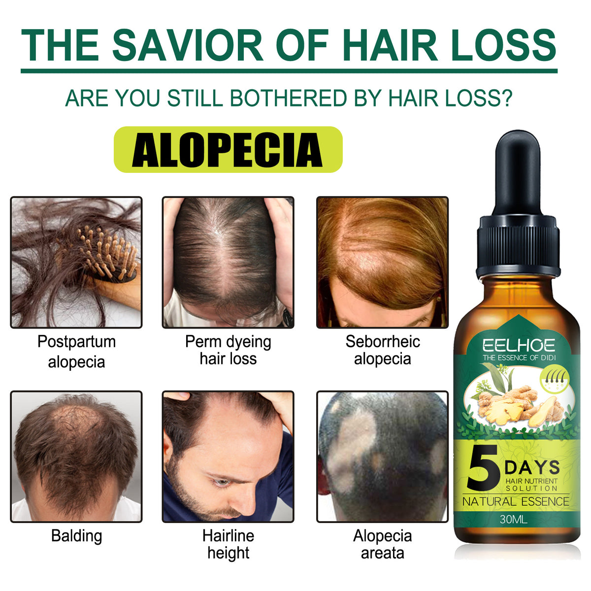 Eelhoe Ginger Hair Oil - view 3