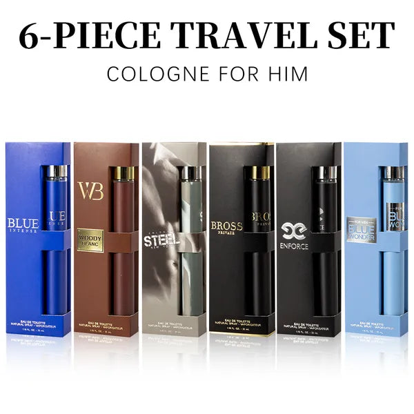 Men’s Eau de Toilette Gift Set, 6 × 35 ml