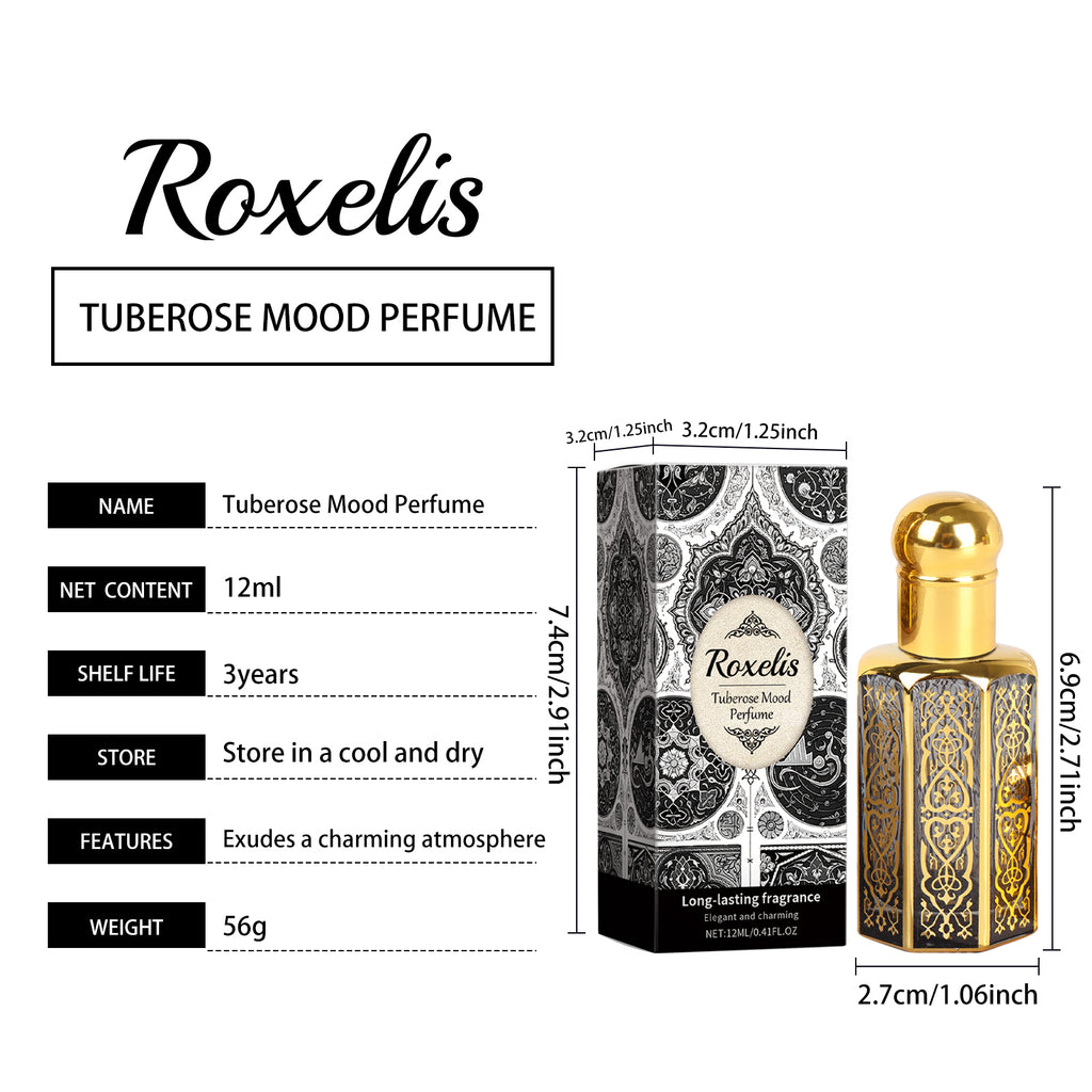 Tuberose Floral Roll-On Perfume Oil, 12 ml - view 8