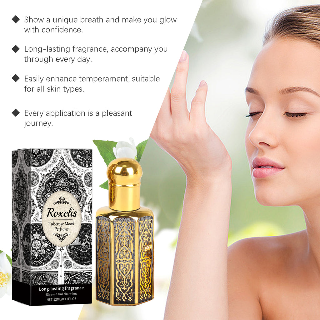 Tuberose Floral Roll-On Perfume Oil, 12 ml - view 3