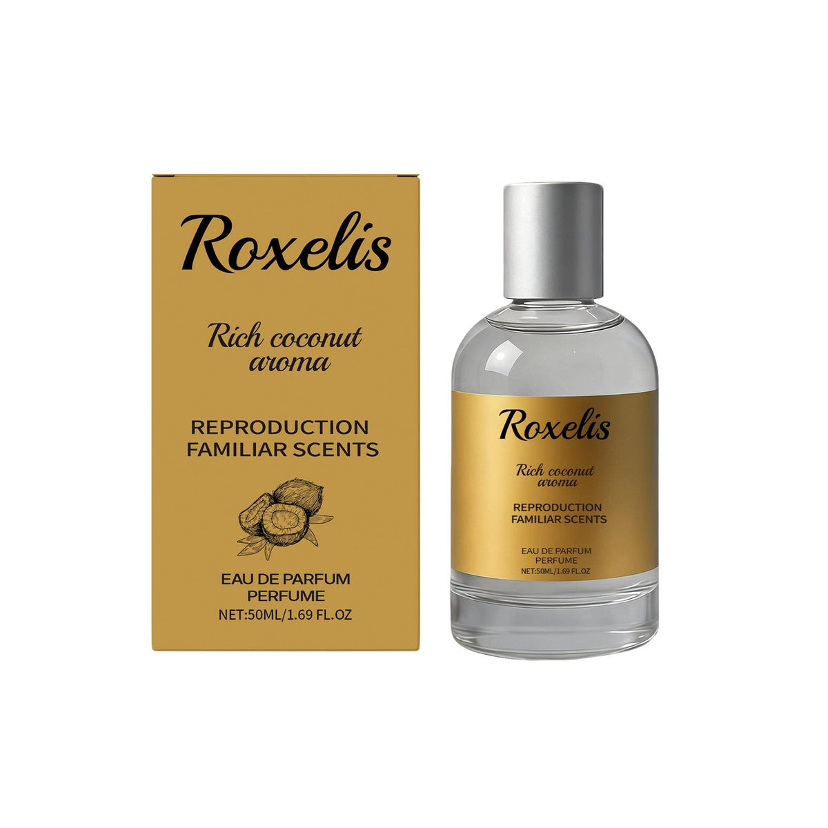 ROXELIS Coconut Personal Fragrance, 50 ml - view 3