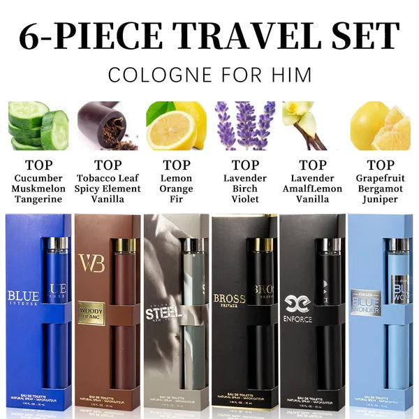 Men’s Eau de Toilette Gift Set, 6 × 35 ml - view 2
