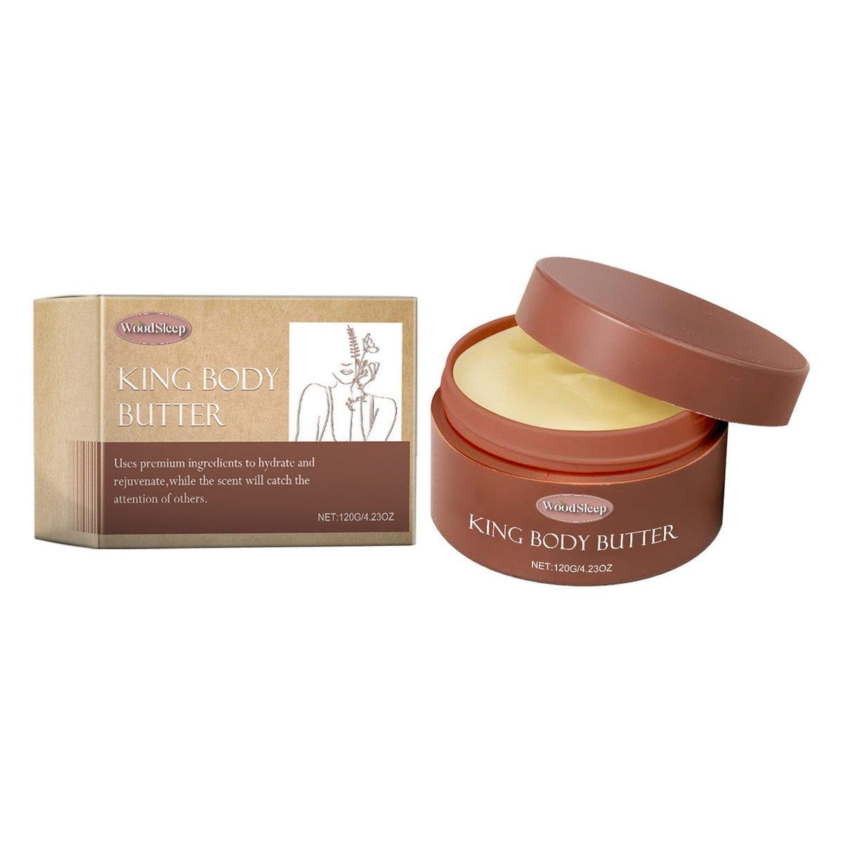 WOODSLEEP Cologne-Scented Body Moisturizing Cream, 120 g - view 7